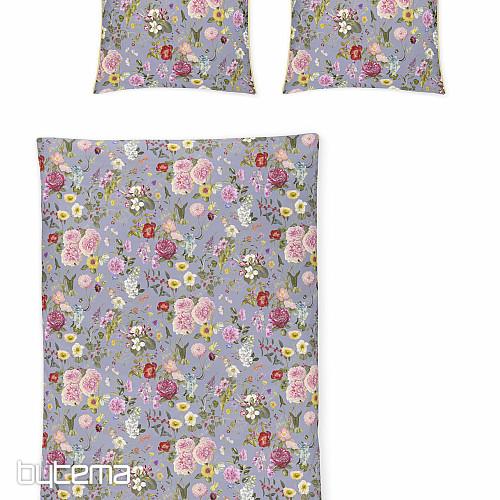 IRISETTE luxurious cotton satin GLAMOR purple