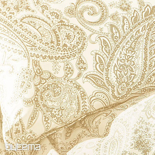 IRISETTE luxury satin bedding FLORENZ 8447-40 GOLD