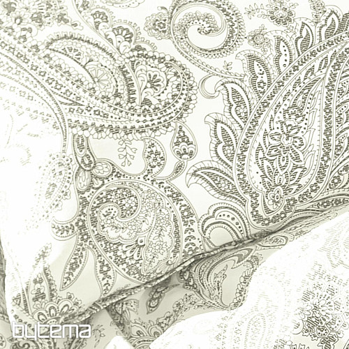 IRISETTE luxury satin bedding FLORENZ 8447-30 GREEN