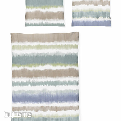 IRISETTE luxury cotton satin BLANCA blue