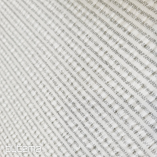 IRISETTE luxury soft crepe EASY 8514-11 gray stripes