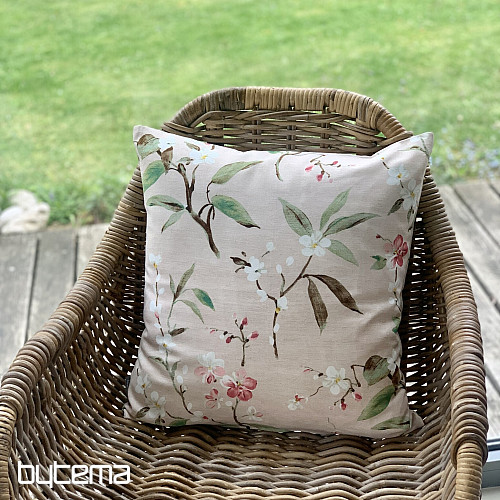 Decorative pillowcase NOA FLOWER pink