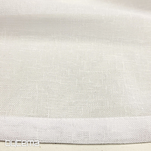 Finished luxury curtain GERSTER 11334/01 white