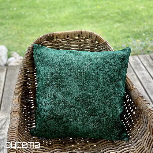 Tapestry cushion cover MARBLE GREEN