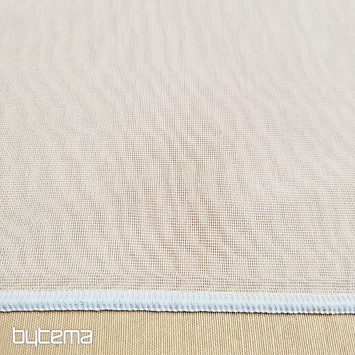 Finished jacquard curtain WHITE