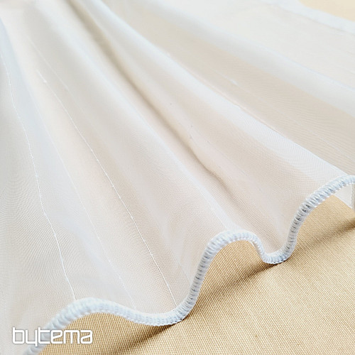Finished curtain GERSTER smooth white