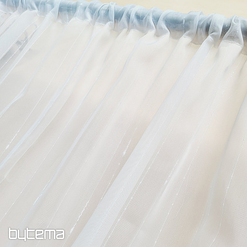Finished curtain GERSTER smooth white