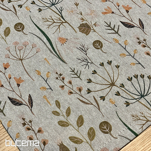 Table cloth and scarf MEADOW