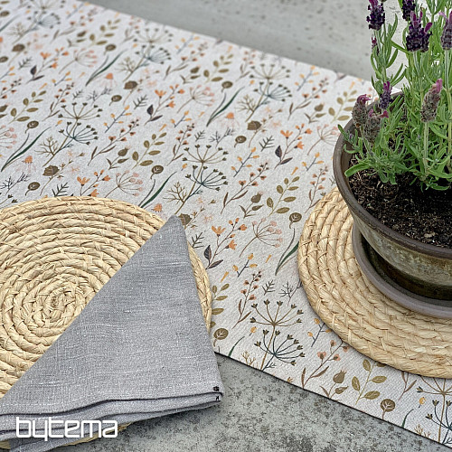 Table cloth and scarf MEADOW
