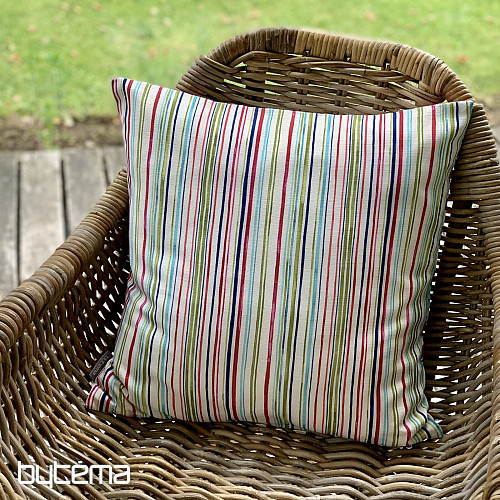 Decorative pillowcase MANDALA and STRIPES