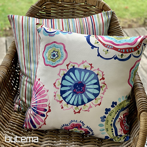 Decorative pillowcase MANDALA and STRIPES