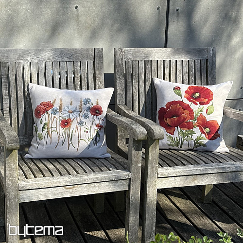 Tapestry cushion cover FIELD FLOWERS