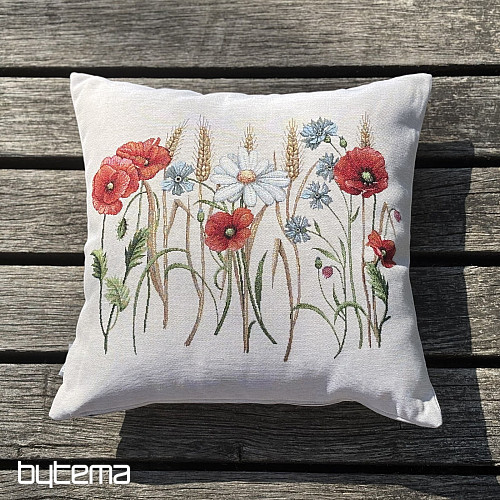 Tapestry cushion cover FIELD FLOWERS