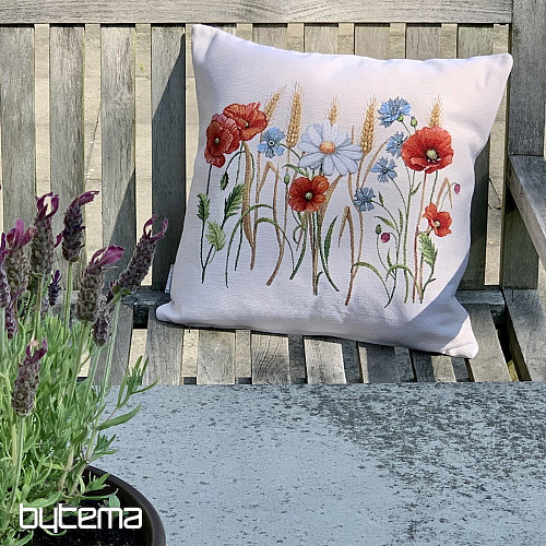 Tapestry cushion cover FIELD FLOWERS