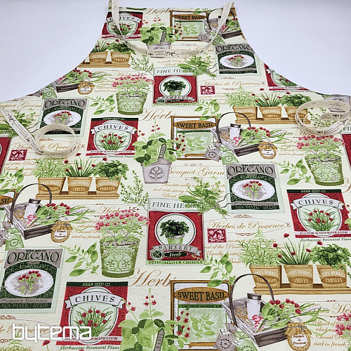 Apron BOTANIK terracotta