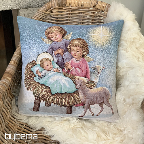 Christmas tapestry JESUS IN THE MANGER