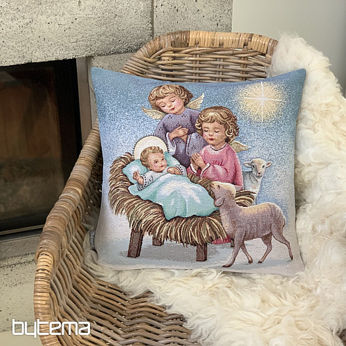 Christmas tapestry JESUS IN THE MANGER