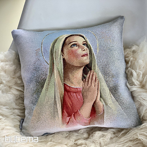 VIRGIN MARIE Christmas tapestry cover