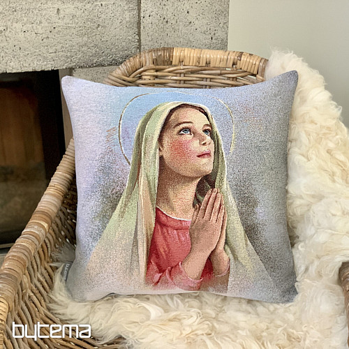 VIRGIN MARIE Christmas tapestry cover