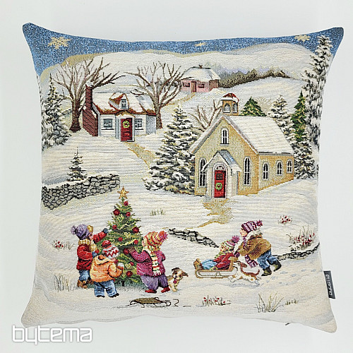 Christmas tapestry cover THE JOY OF CHRISTMAS