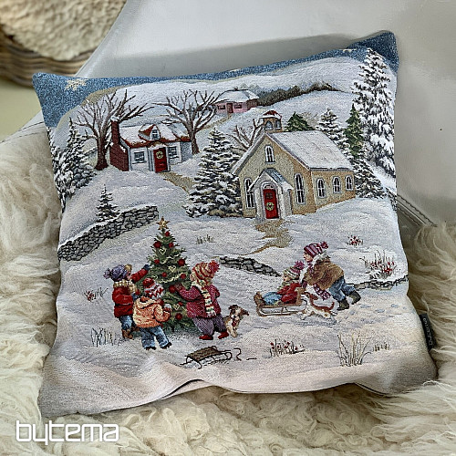 Christmas tapestry cover THE JOY OF CHRISTMAS