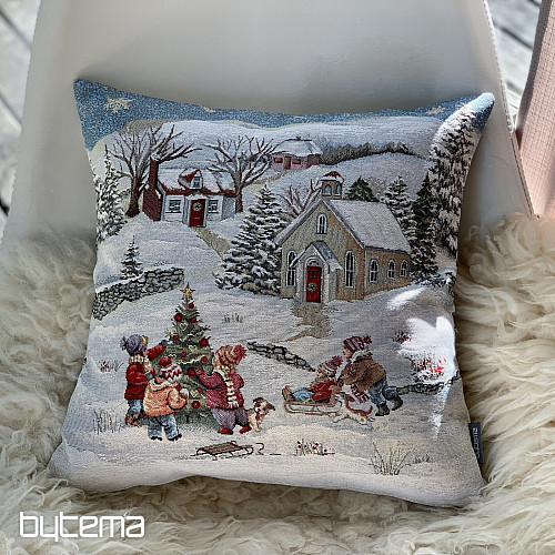 Christmas tapestry cover THE JOY OF CHRISTMAS
