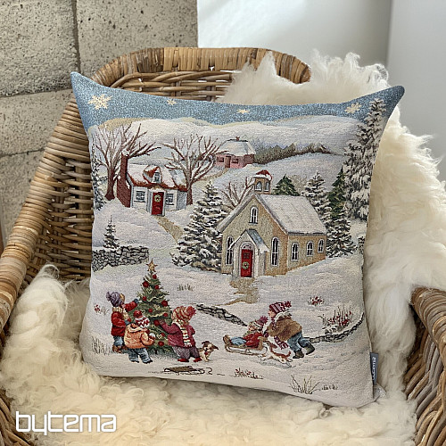 Christmas tapestry cover THE JOY OF CHRISTMAS