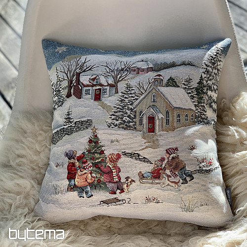 Christmas tapestry cover THE JOY OF CHRISTMAS