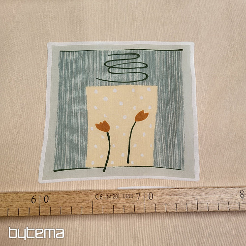PAINTED TULIP curtain
