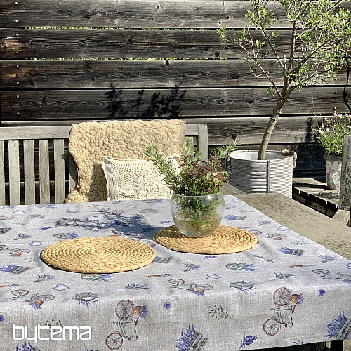 Tablecloth LAVENDER ROUND