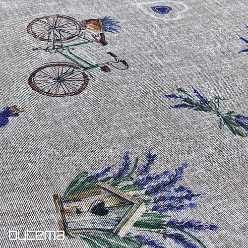 Tablecloth LAVENDER ROUND