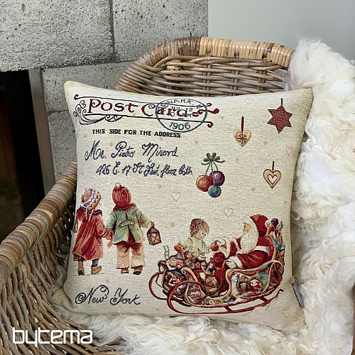 Christmas Tapestry Cover POST CARD