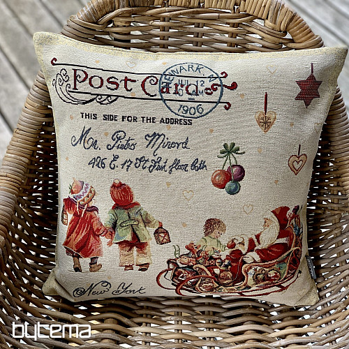 Christmas Tapestry Cover POST CARD