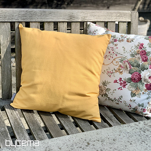 Decorative cushion cover LISO YELLOW