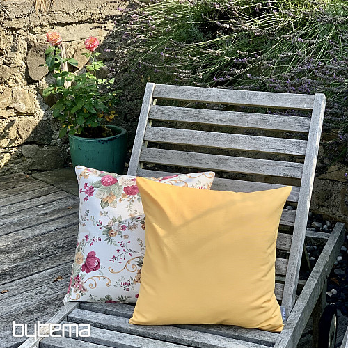 Decorative cushion cover LISO YELLOW