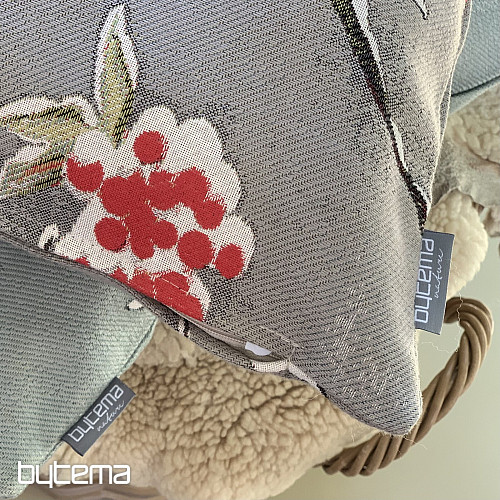 Luxury pillow HÍL beige-grey