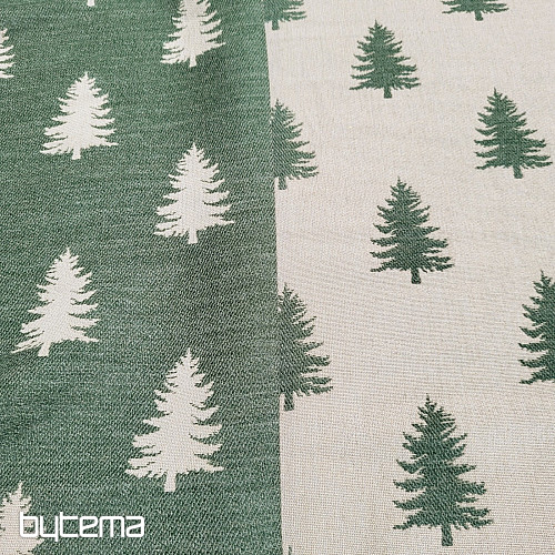 Luxury decorative fabric APPIANO GREEN