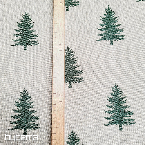 Luxury decorative fabric APPIANO GREEN