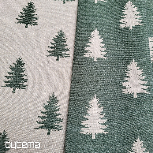 Luxury decorative fabric APPIANO GREEN