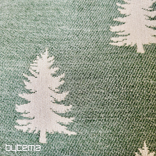 Luxury decorative fabric APPIANO GREEN