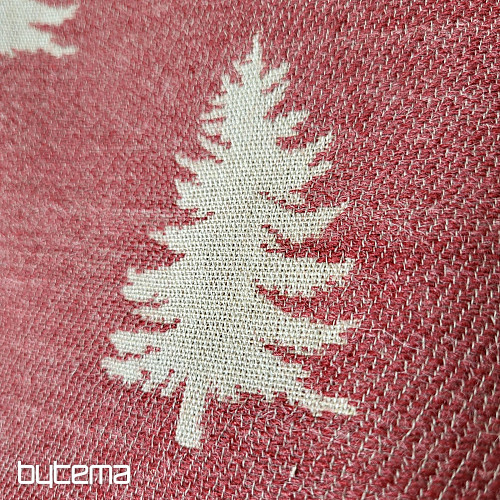 Luxury decorative fabric APPIANO RED