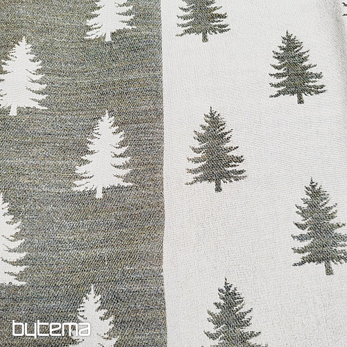 Luxury decorative fabric APPIANO BROWN