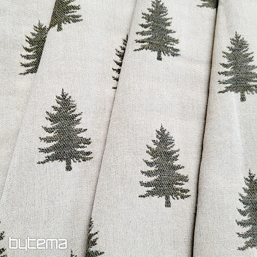 Luxury decorative fabric APPIANO BROWN