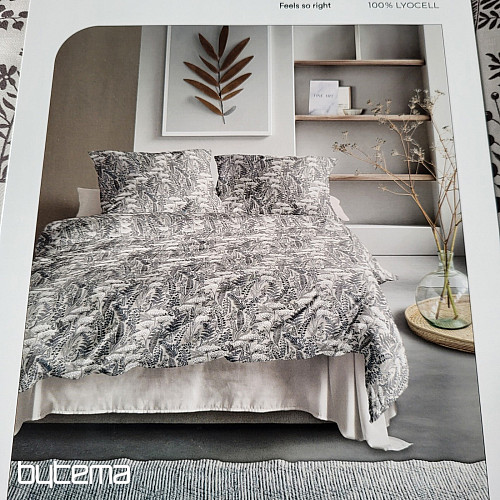 IRISETTE TENCEL LOTUS 8569-11 meadow dark. grey