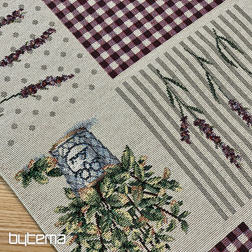 Tapestry tablecloth and shawl FLOWERS FROM PROVENCE