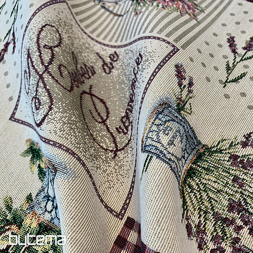 Tapestry tablecloth and shawl FLOWERS FROM PROVENCE