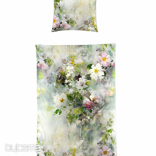 IRISETTE luxury cotton satin TOKIO 8572-30 MONET