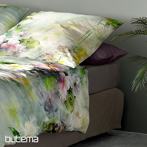 IRISETTE luxury cotton satin TOKIO 8572-30 MONET