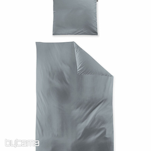 IRISETTE luxury cotton satin PARIS 8000-20 BLUE-GRAY