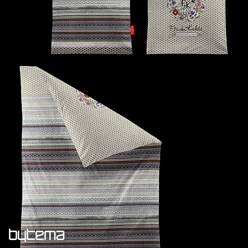 IRISETTE luxury flannel bedding MONTE 8583-90 FRIDA KAHLO